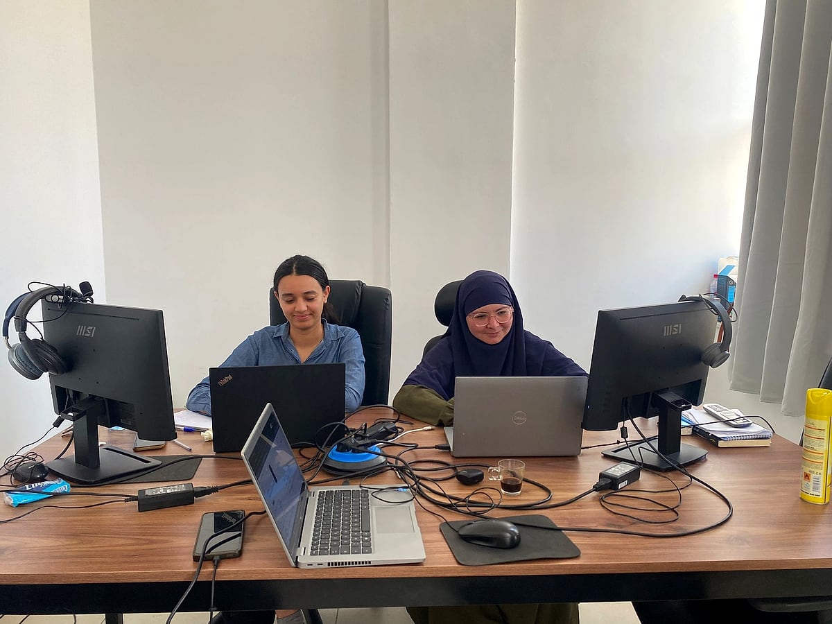 Développeuses SAP au travail
